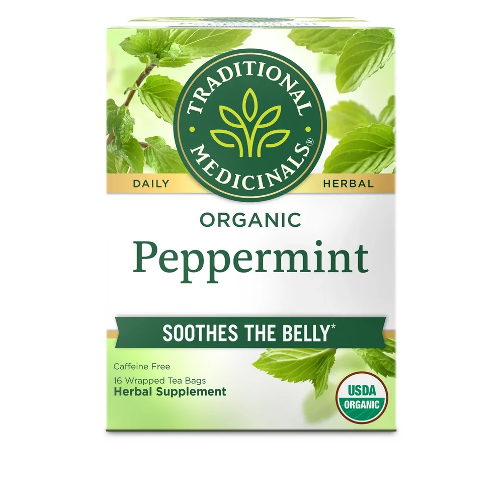 Organic Peppermint Herbal Tea -