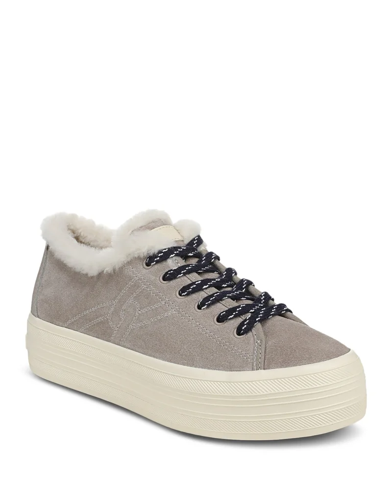 Truett Shearling Lined Platform Sneakers
