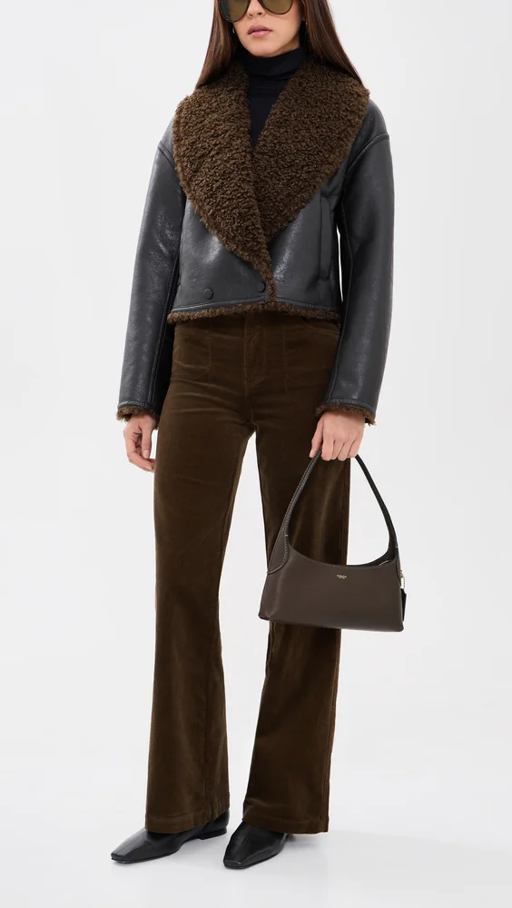 Natural Grain Leather Brooklyn 26 Shoulder Bag