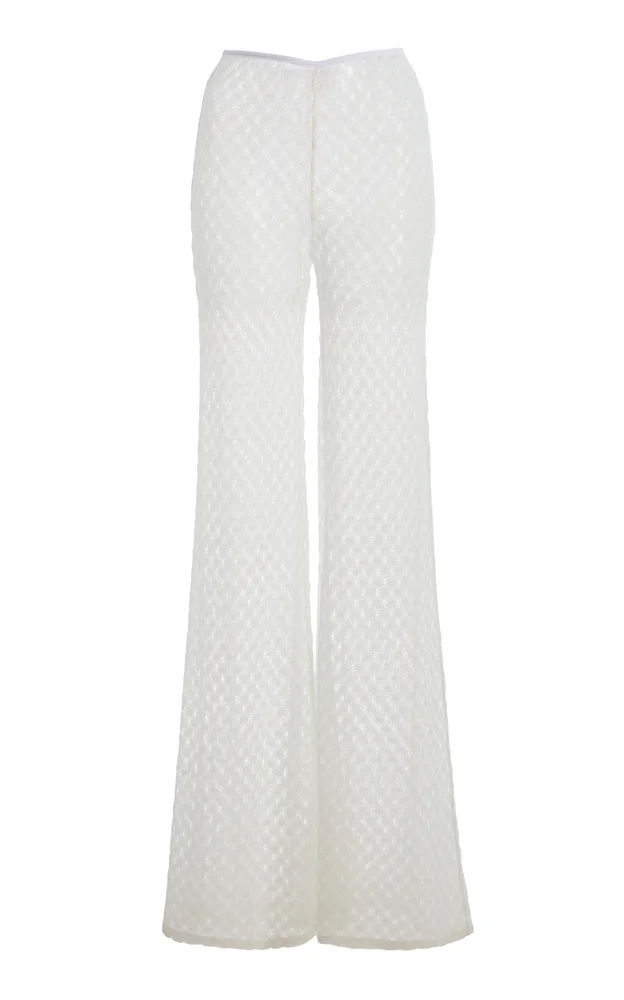 Knit Flared Pants