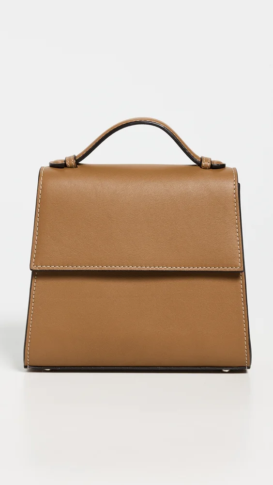 Small Top Handle in Nappa