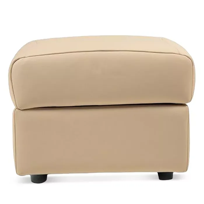 Noto Leather Storage Ottoman