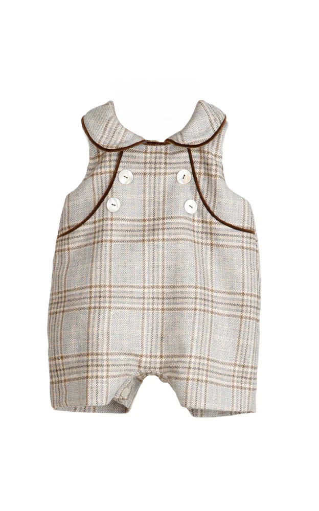 Infants' Quarzo Wool-Blend Romper