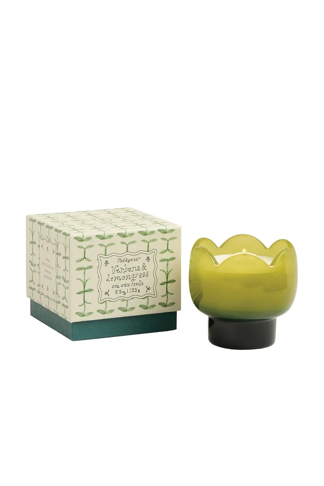 Tulip Glass Candle