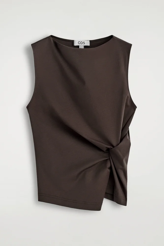 Twist-detail Jersey Top