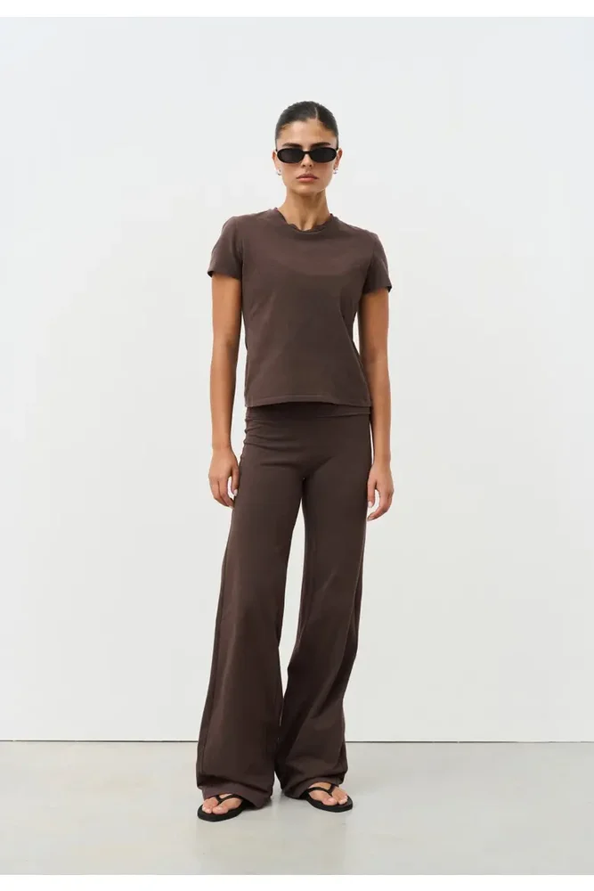 Soft Cotton Tee (Espresso)