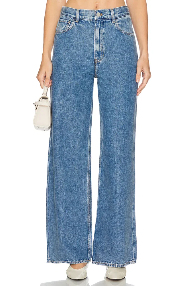 High Waist Wide Leg Jean