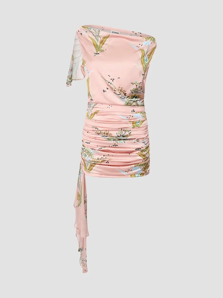 Athena Silk Mini Dress