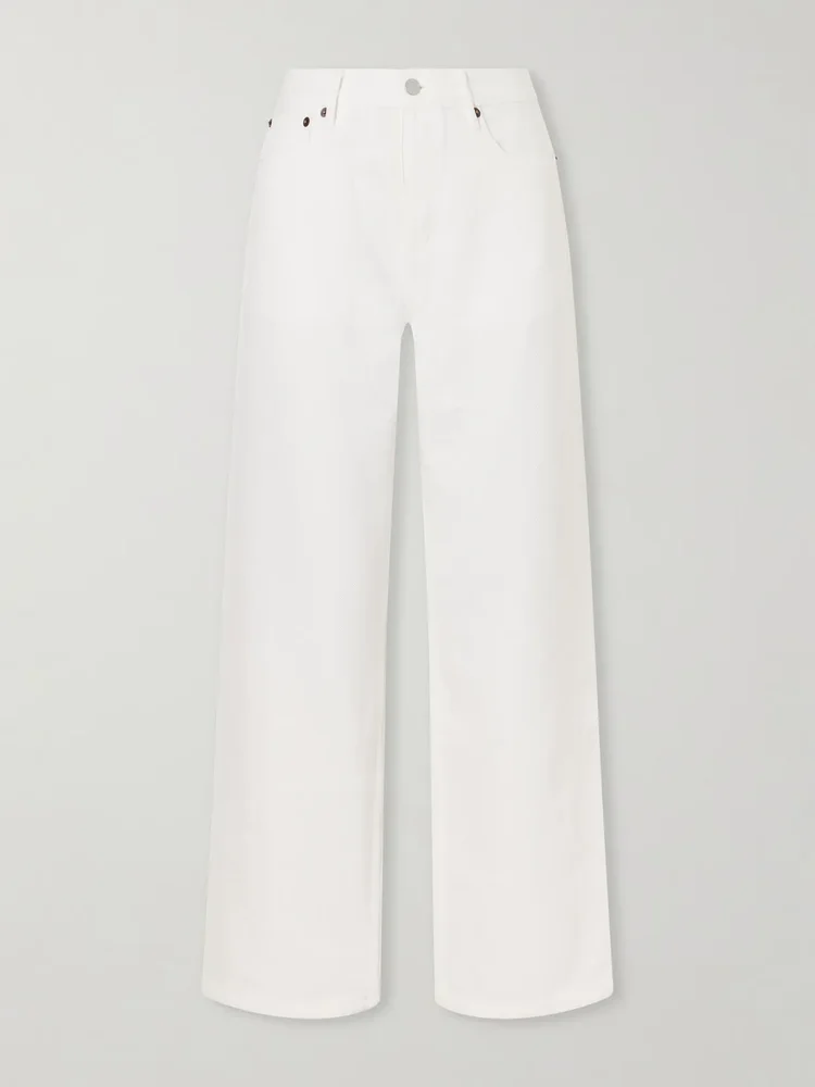 Everyday mid-rise straight-leg jeans