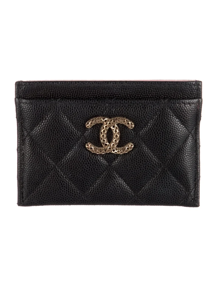 Interlocking CC Logo Card Holder