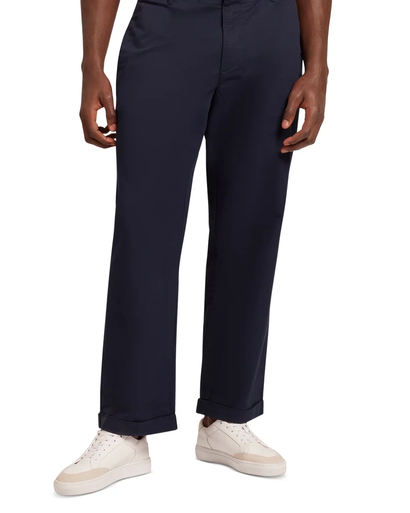 Men's Ciandra Straight Fit Twill Trousers