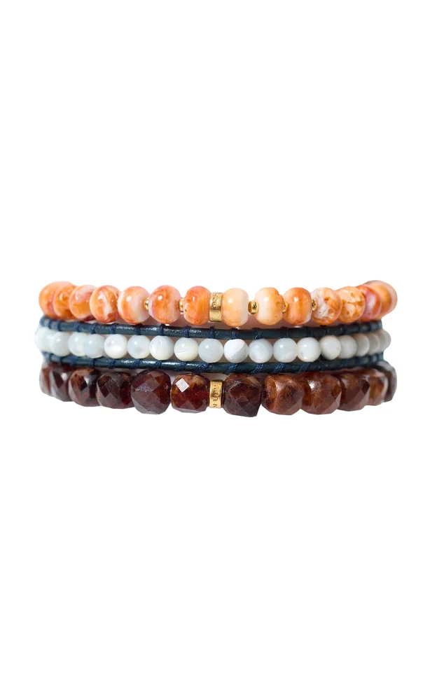 Trinity Set-of-Three Bracelets