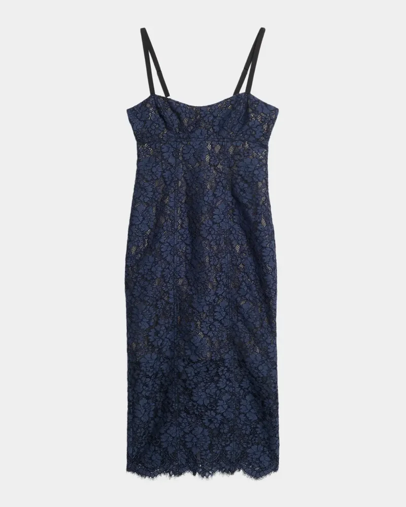 Freesia Lace Midi Dress