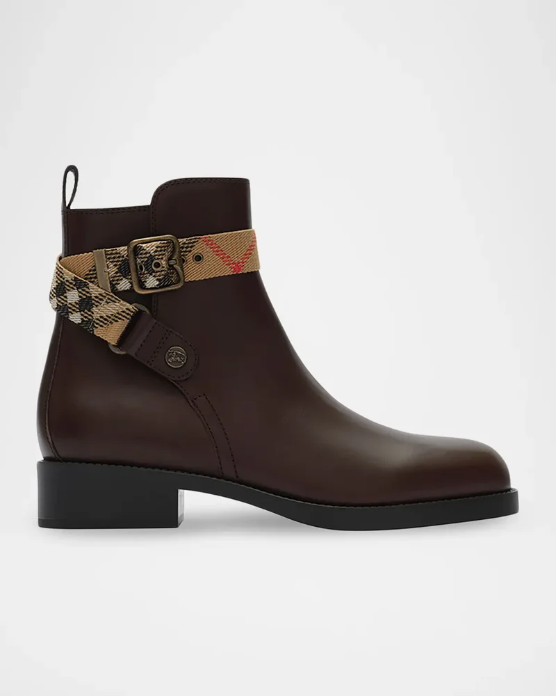 Huntley Leather Ankle Boots