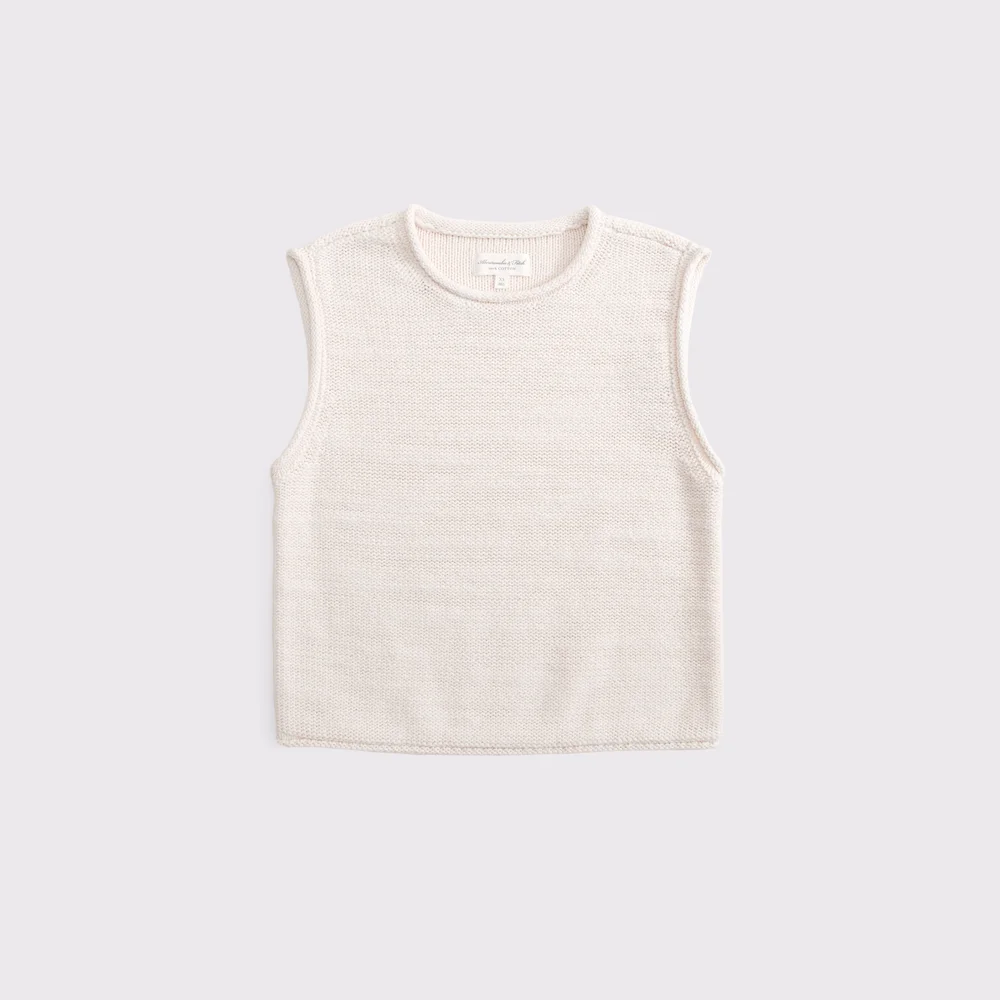 100% Cotton Rollneck Sweater Shell