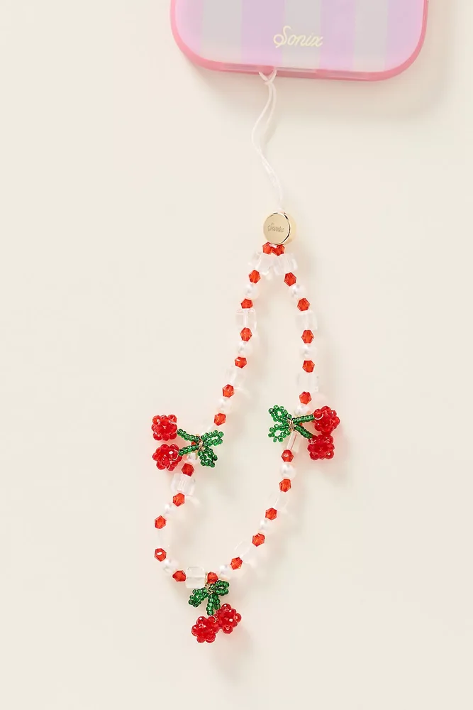 Icon Beaded Phone Chain