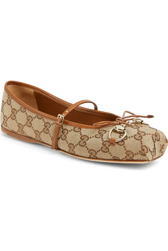Horsebit Ballet Flat