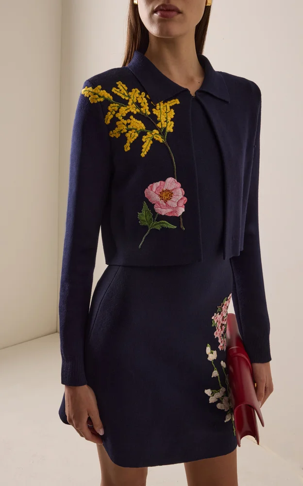 Embroidered Wool Jacket