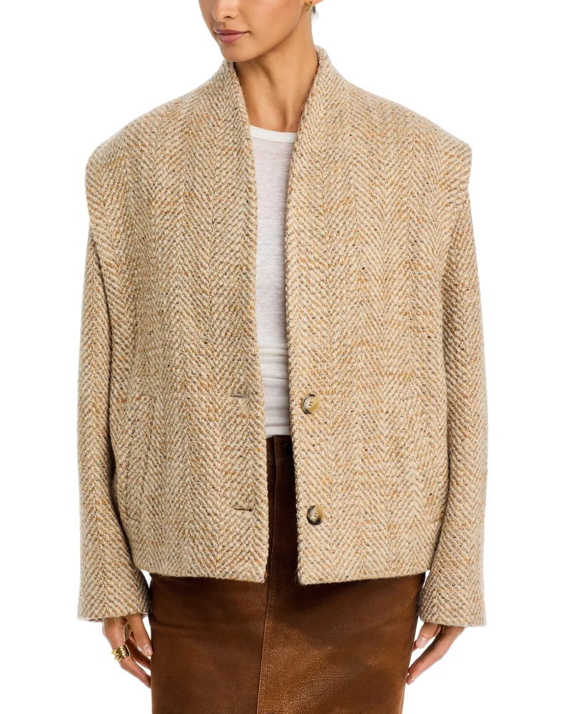 Drogo Herringbone Tweed Jacket