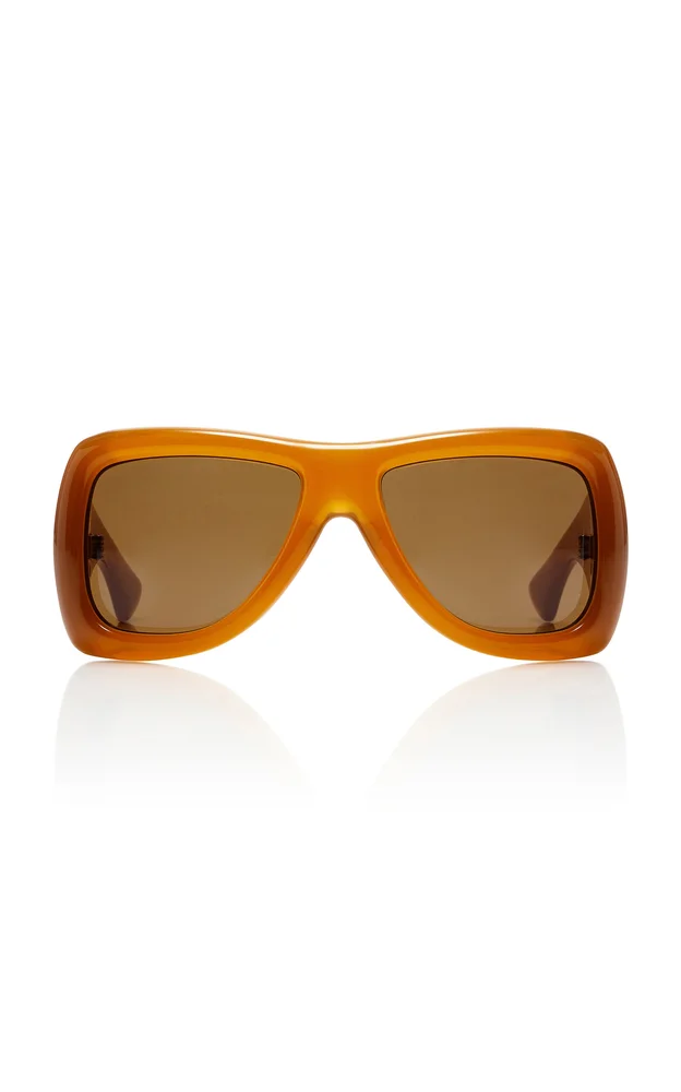Howl Mask-Frame Acetate Sunglasses