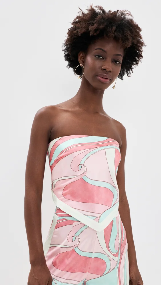 Milani Satin Scarf Top