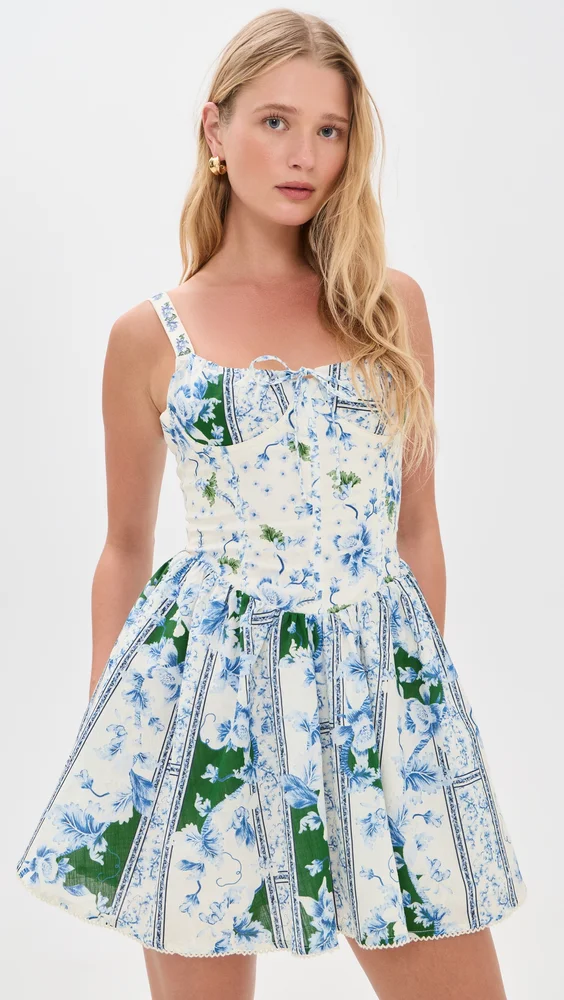 Spring Ivy Underwire Mini Dress