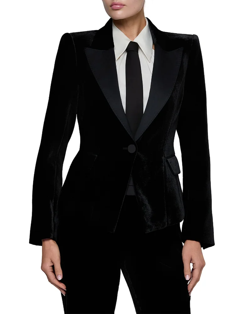 Philippa Velvet Tux Blazer