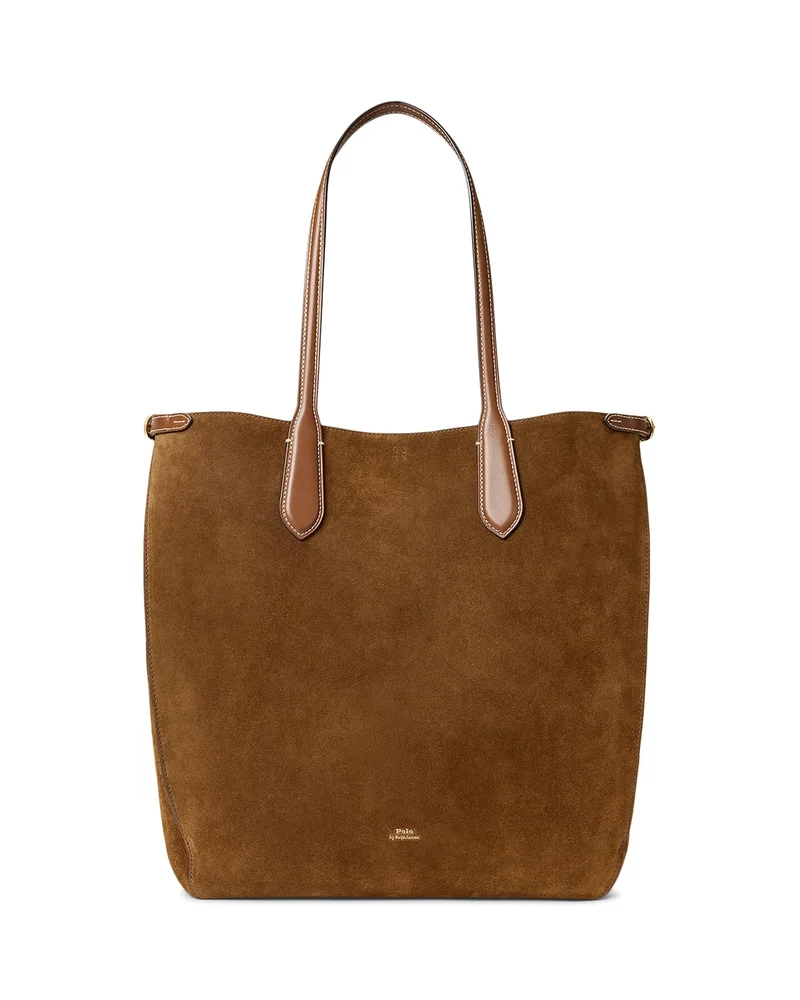 Bellport Suede North-South Tote
