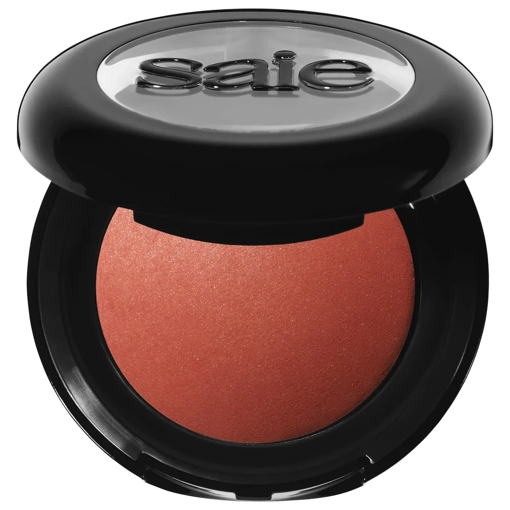 SuperSuede Radiant Talc-Free Baked Powder Blush in Ciao