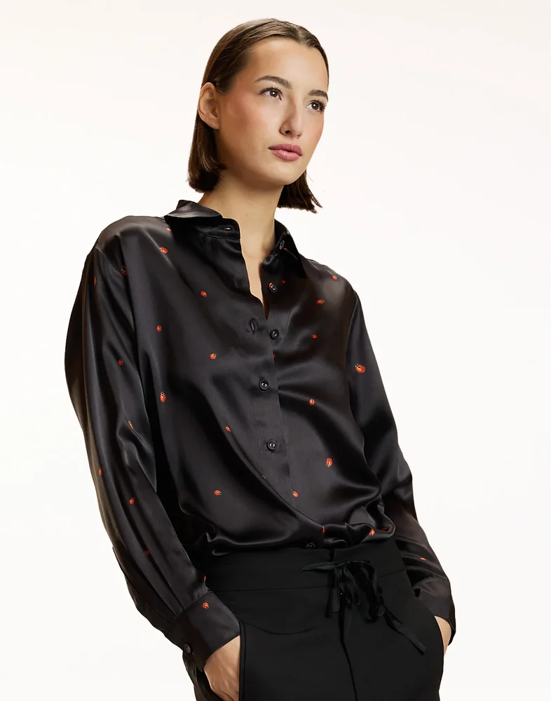 Ladybug Silk Shirt