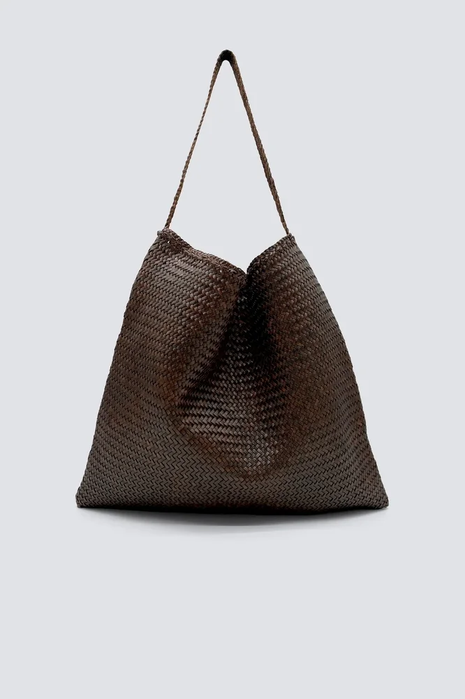 Ars Tote in Dark Brown