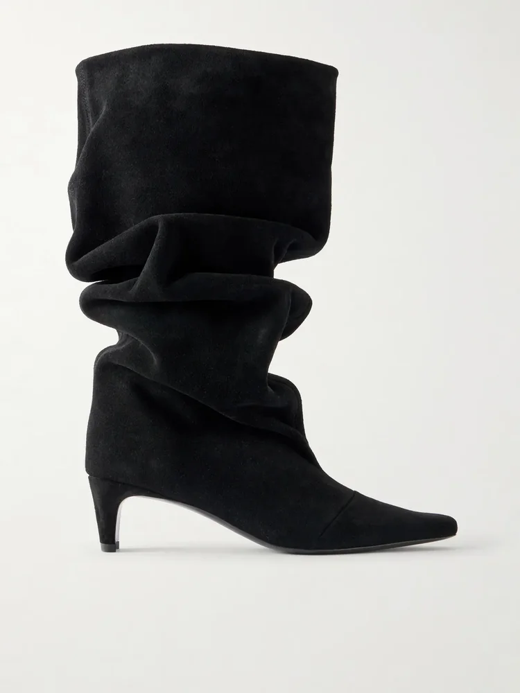 wally suede knee boots