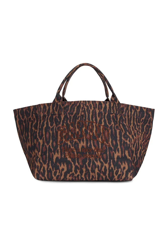 Xxl Easy Shopper Printed Gradient Leo Bag