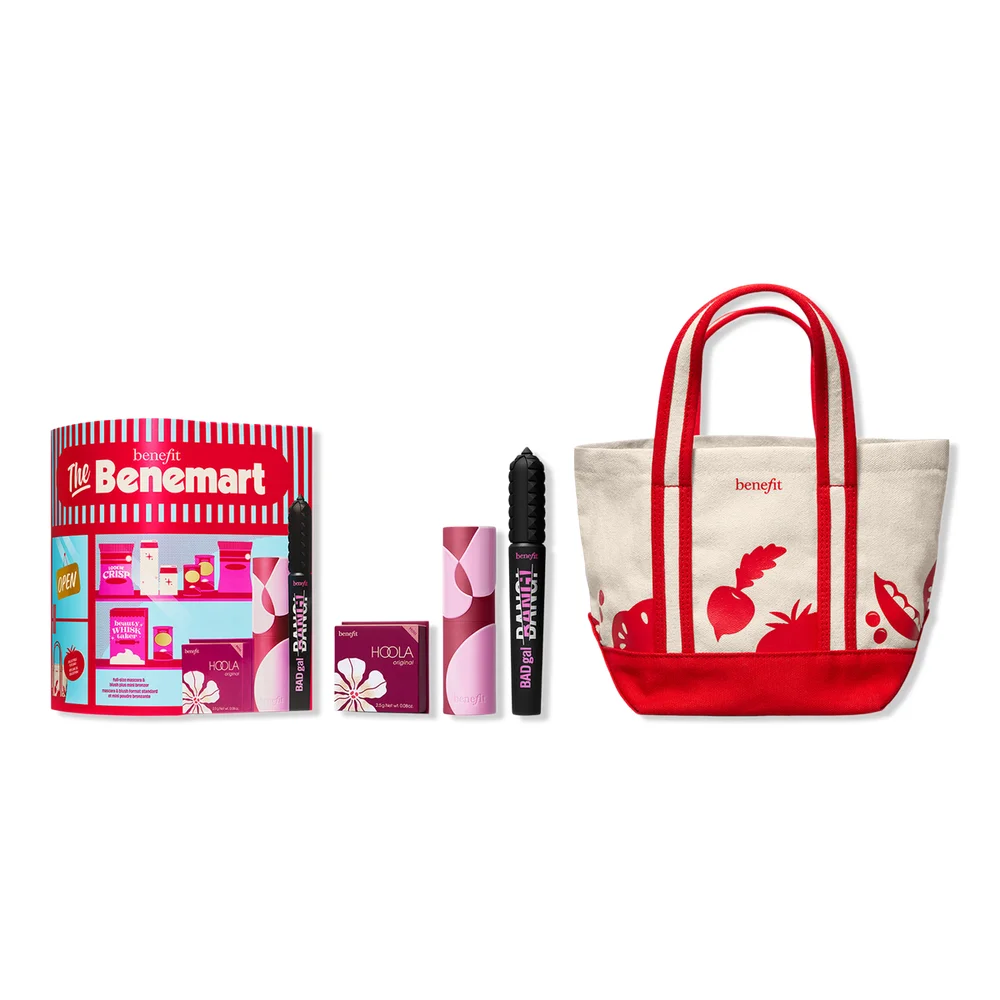 The Benemart Lash & Cheek Trio Mascara, Blush & Bronzer Makeup Gift Set