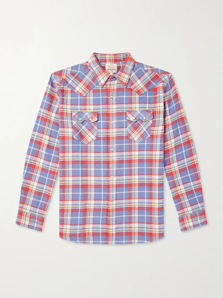 Josh Checked Cotton Shirt