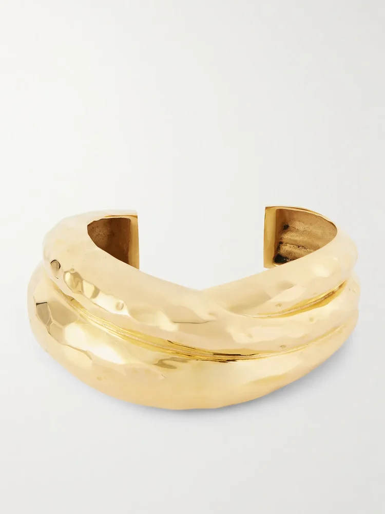 Gold-tone cuff
