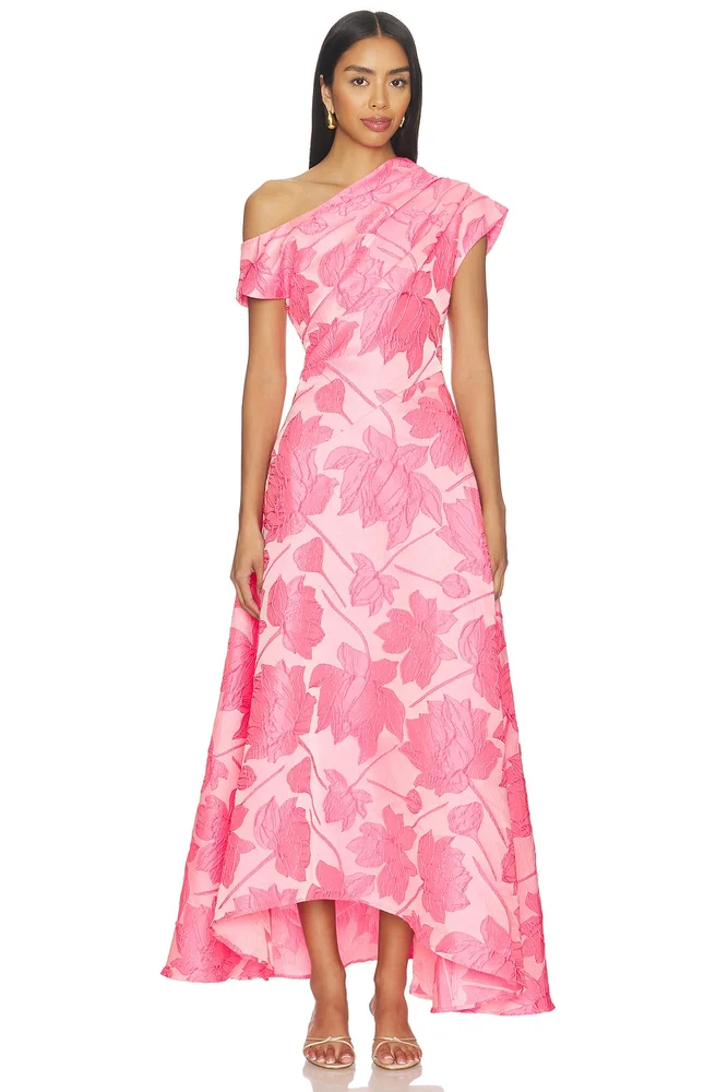 Dionne Asymmetrical Maxi Gown
