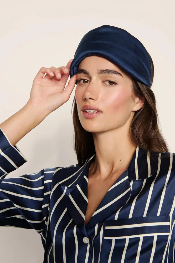 Inez Washable Silk Eye Mask