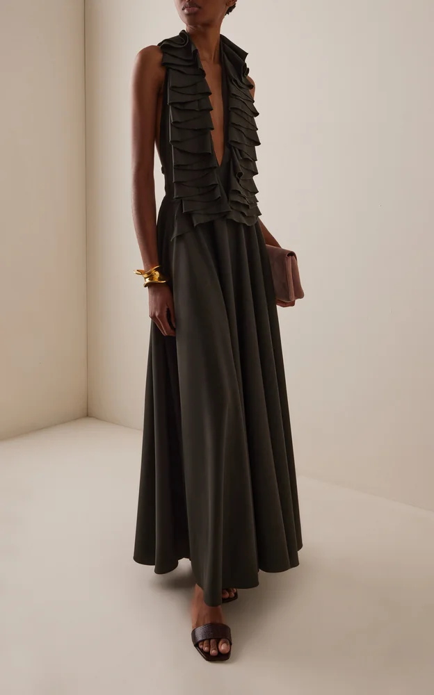 Origami Wool Gown