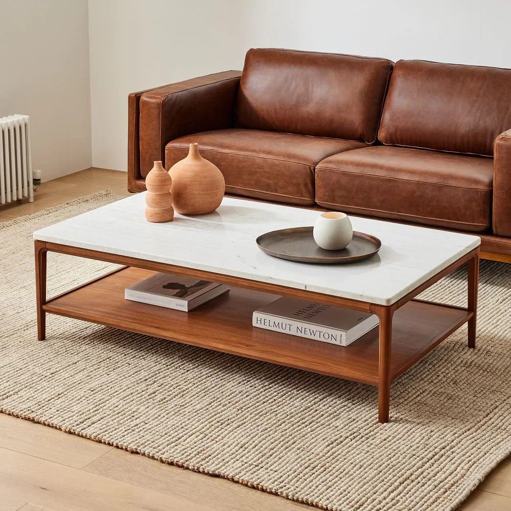 Parker Marble Coffee Table (58")