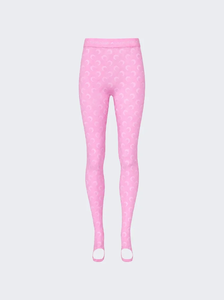 Moon Printed Jersey Legging PINK