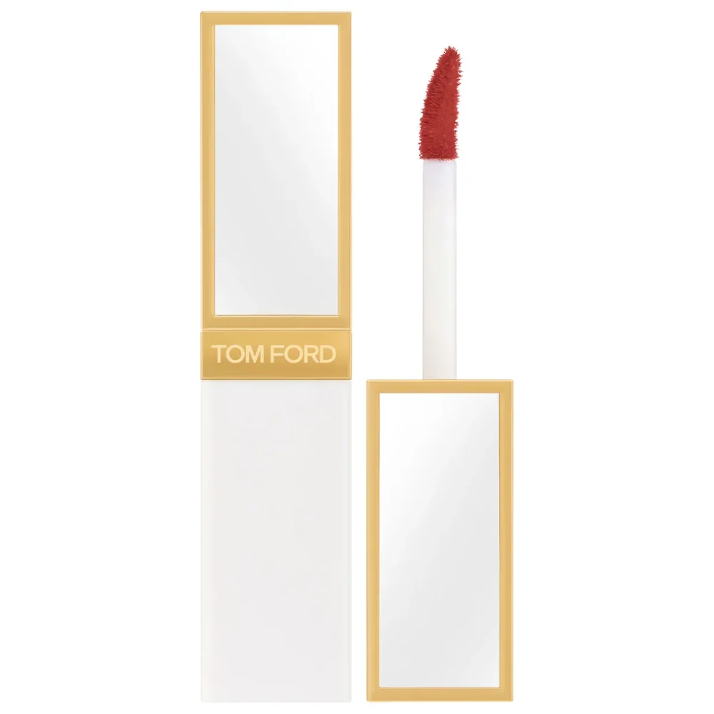 Soleil High-Shine Tinted Glow Plumping Lip Gloss in Terracotta