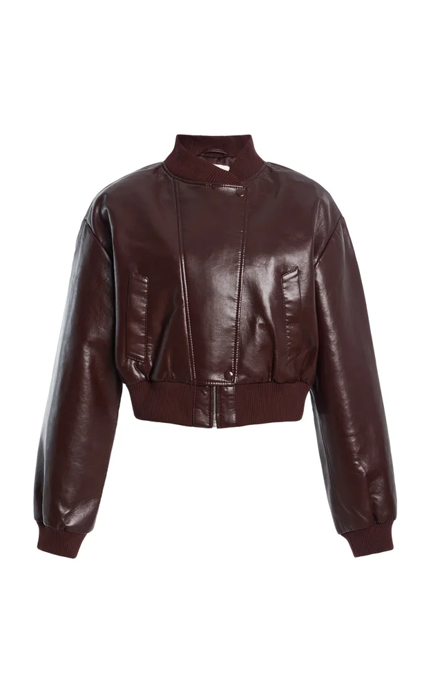 Camille Leather Moto Jacket