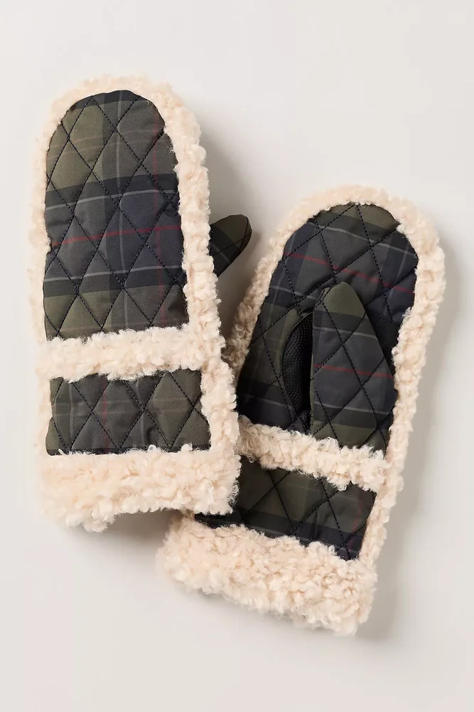 Marine Tartan Mittens