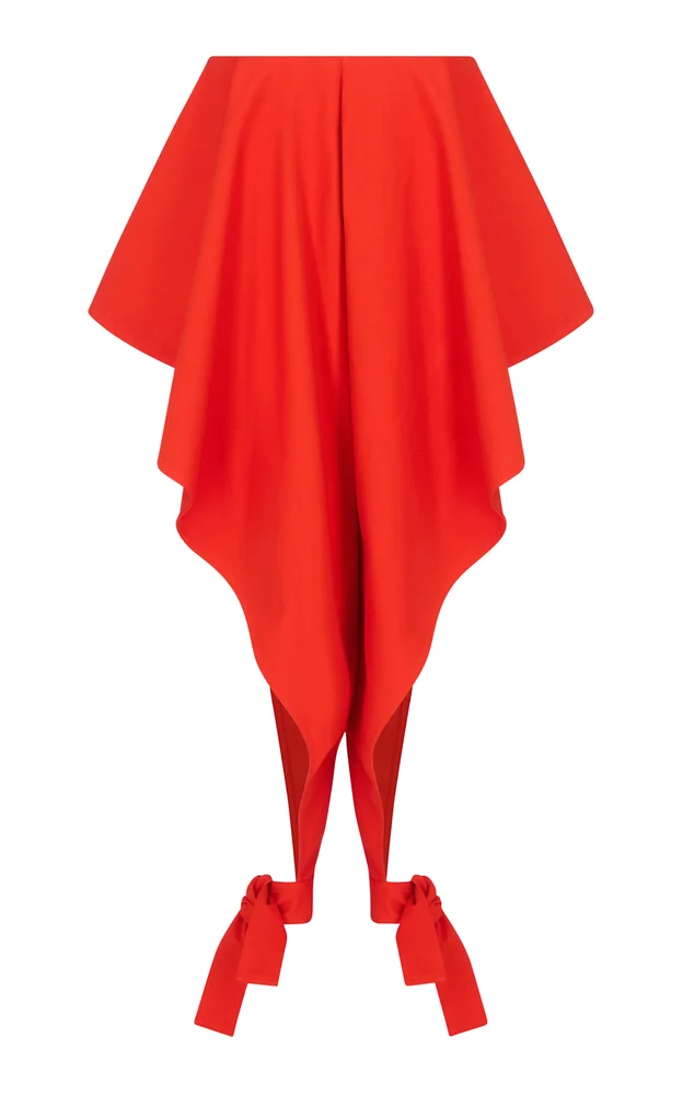Panelled Cotton Pants