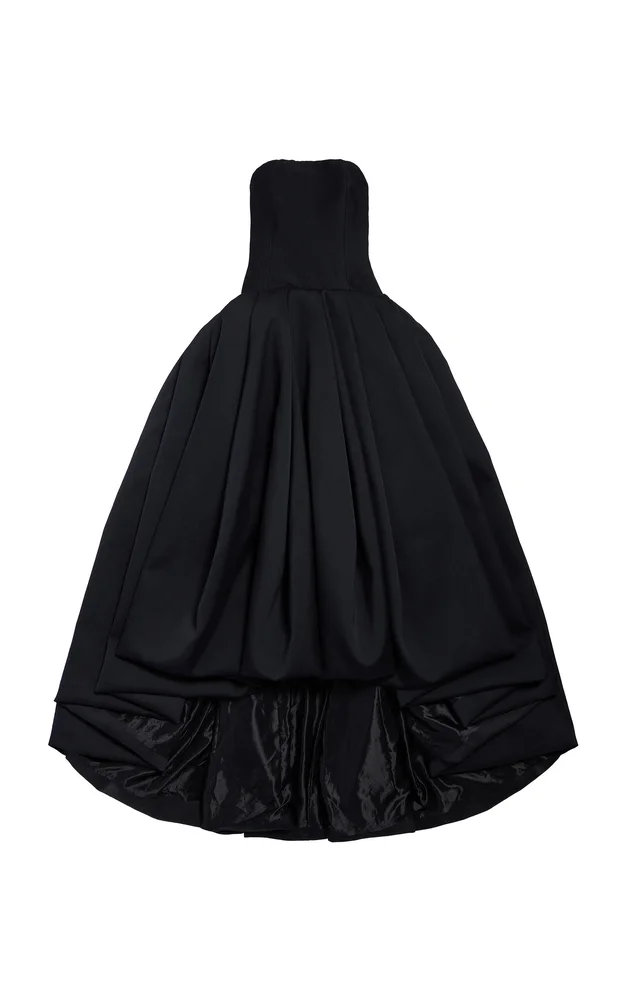 Wool-Blend Scuba Maxi Dress