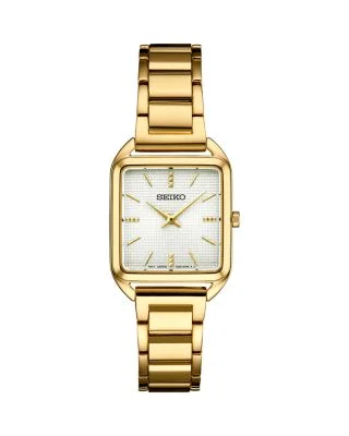 Essentials Watch, White/Gold, 26mm