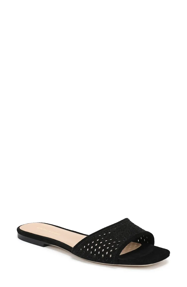 Myla Perforated Slide Sandal
