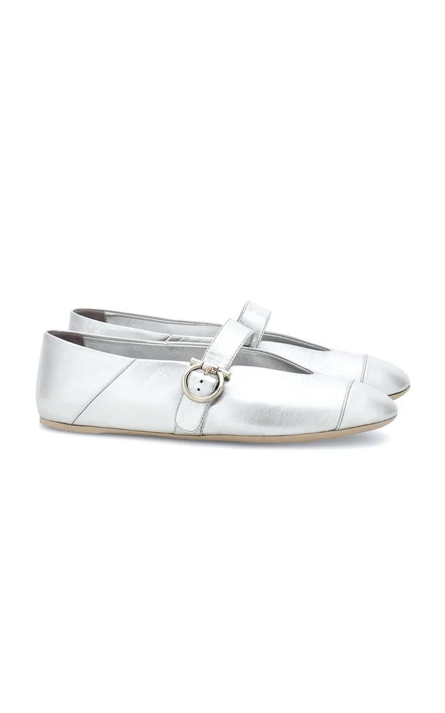 Nena Leather Mary Jane Flats