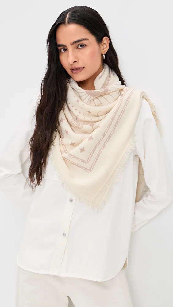 Cashmere Bandana Scarf